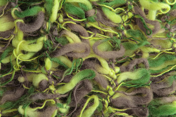 fluffy mohair textile