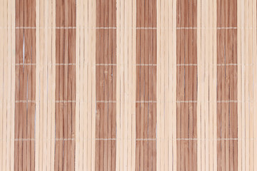 Texture of brown basketry background ,closeup