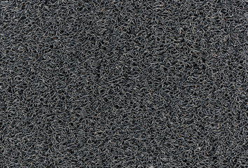 Industrial black vinyl carpet Coil Pattern Car Floor Mat texture
