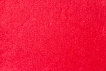 Red felt background