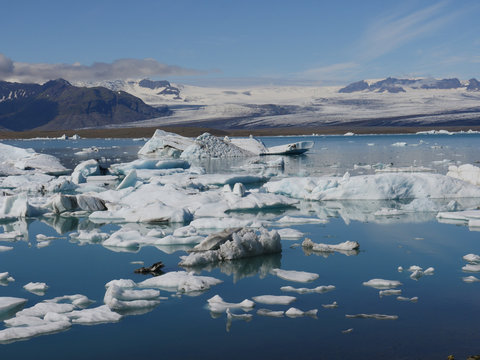 Der Gletschersee Jökulsárlón in Island