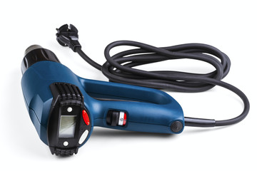 industrial programmable heat gun with LCD display