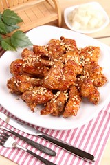 garlic chicken, maneul chicken, 마늘치킨