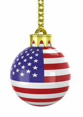 American Christmas Ball - 3D