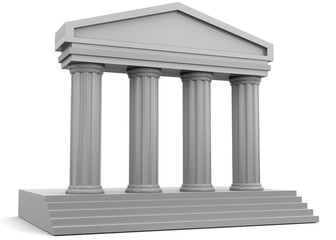 Obraz premium Temple - 3D
