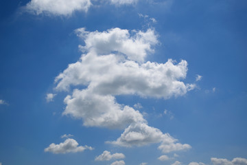 Obraz premium Clouds on blue sky