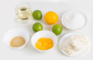 Ingredients for baking.