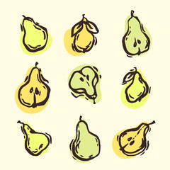 Decorative pears