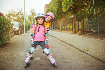 Urban roller skating