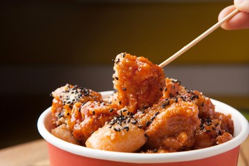 Sweet and Sour Chicken, 닭강정