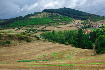 Picturesque landscape of Spain