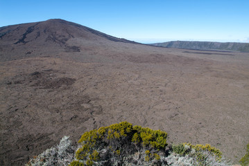 Piton de la Fournaise volcano on La Reunion island