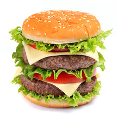 Big sandwich isolated