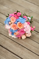 bouquet wedding roses