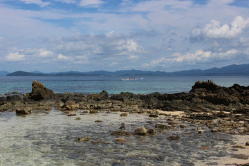 Fototapeta na wymiar beautiful tropical islands - amazing Palawan, Philippines