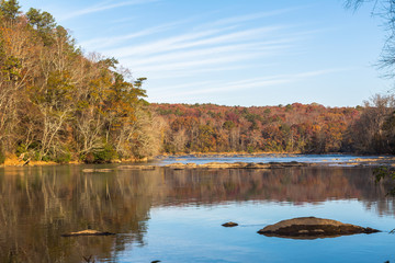 River in autumn