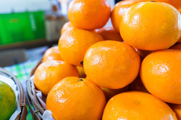 Orange sweet basket The Fruit Shop