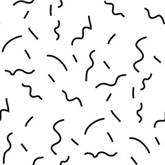 Memphis style background.