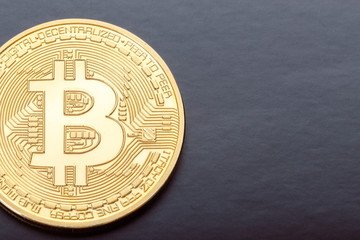 Photo Golden Bitcoin