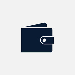 Wallet icon simple illustration