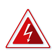 High Voltage Risk sign