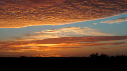Sunrise at Lake Albacutya, Vic.