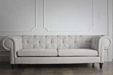 White sofa