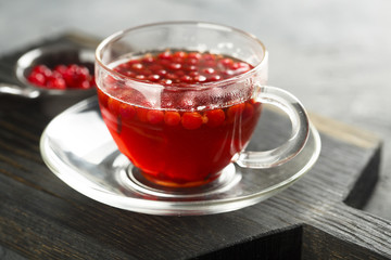Hot cranberry drink