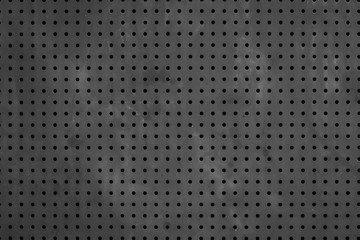 Old pale black painted of metal grate, nature metal grid for pattern background.