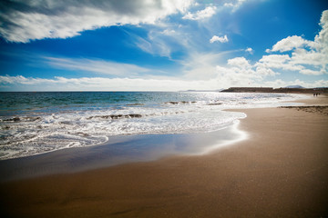 beach Playa de la Tejita