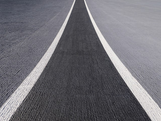 Perspective asphalted road 1