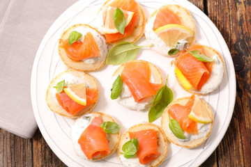 festive canape