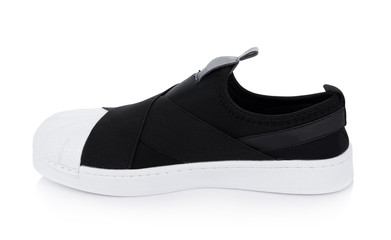 Classic sneakers isolated on white background