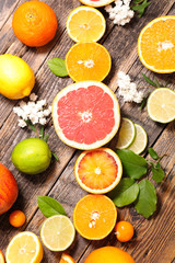 Obraz na płótnie Canvas citrus fruit