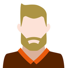 blond man with beard icon avatar