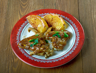 Sticky jerk wings