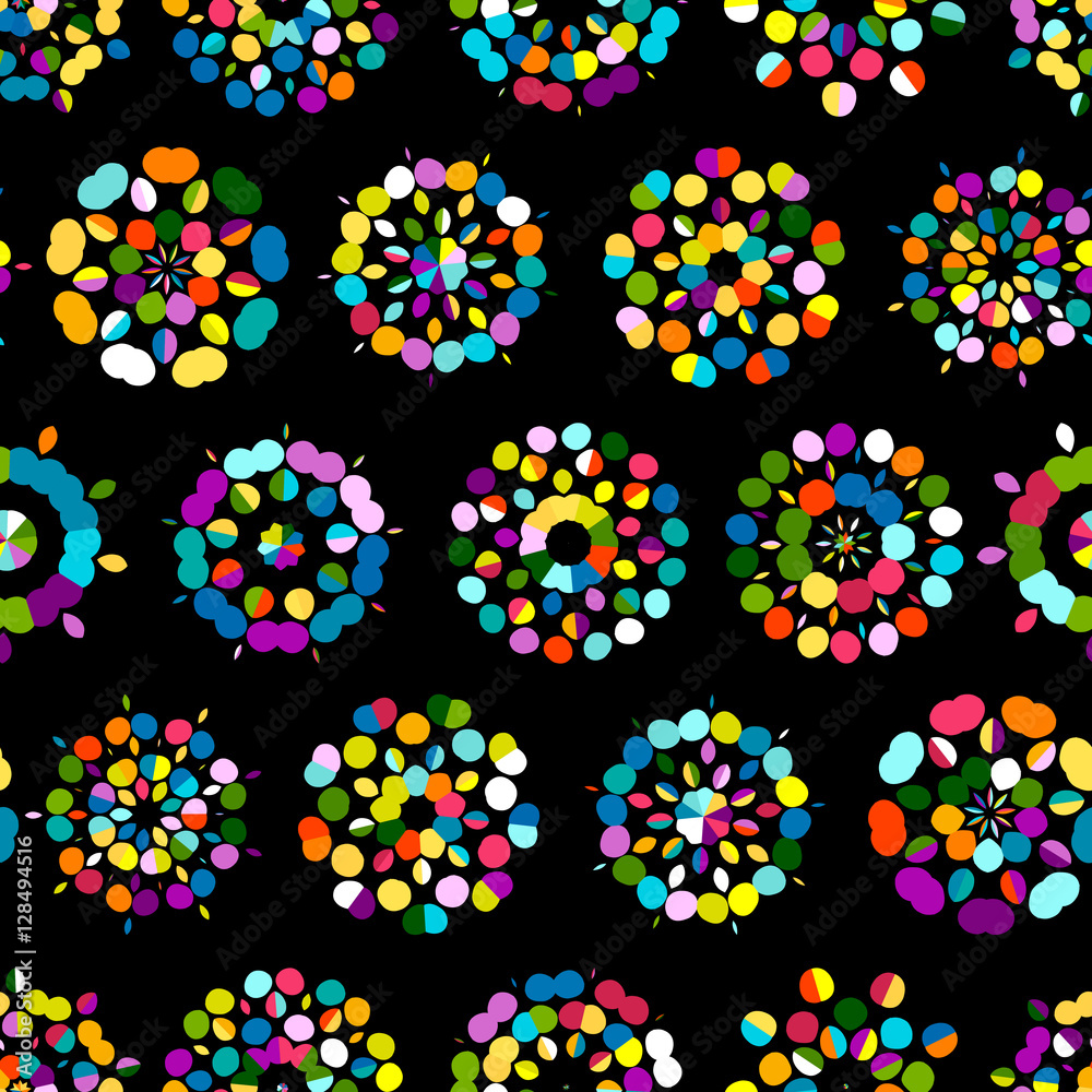 Aufkleber Abstract seamless pattern for your design
