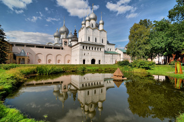  Kremlin of Rostov Veliky in Russia
 - obrazy, fototapety, plakaty
