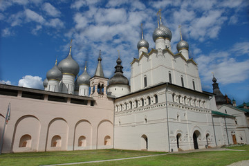 Kremlin of Rostov Veliky in Russia
 - obrazy, fototapety, plakaty