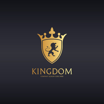Kingdom.  Lion shield 