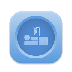 Fototapeta premium App Button - Round Square 