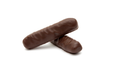 chocolate sticks with a stuffing