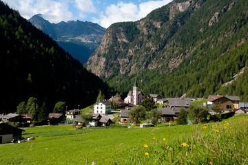 Fototapeta na wymiar Austrian village