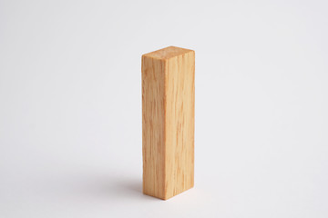 Wooden block for business concept.