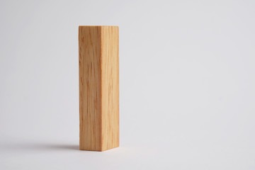 Wooden block for business concept.