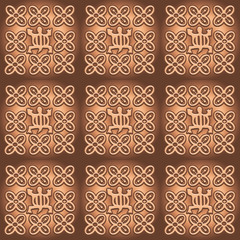 African  pattern. Ethnic  tribal motifs. Tribal seamless pattern