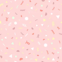  Confetti roze patroon © elysart