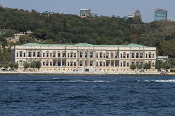Ciragan Palace in Istanbul City, Turkey