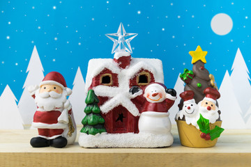 Children toys for christmas decoration.