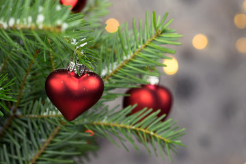 Herz am Tannenbaum - Weihnachten